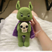 Green Monter With Skull pattern 
