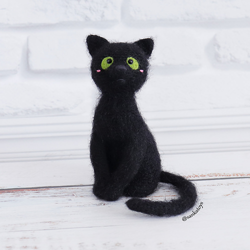 Svart katt - Oksana Berejshik