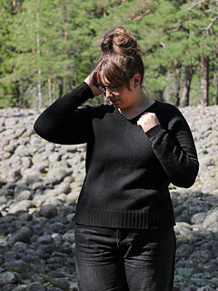 Version A, A-line hem.