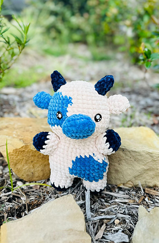 Kawaii Cow - sammieinstitches