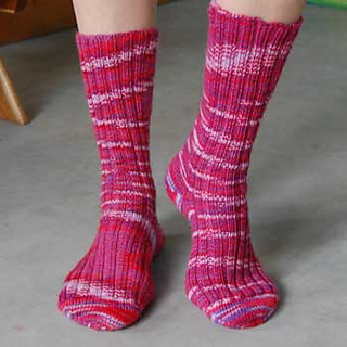 Ravelry: On-Your-Toes Socks pattern by Ann Budd