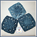 Denim Daisy Granny Square pattern 