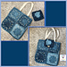 Denim Daisy Tote Bag pattern