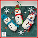 Snowman Ornament pattern 