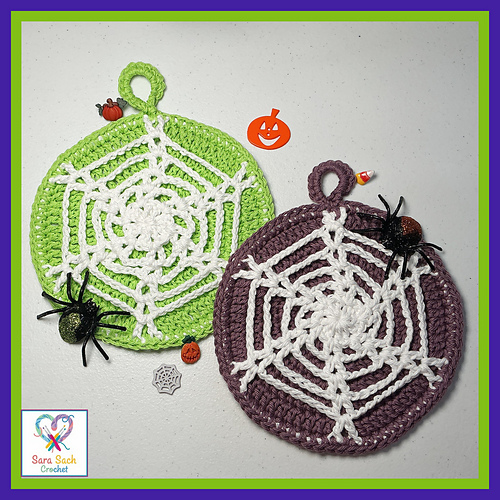 Spider Web Hot Pad