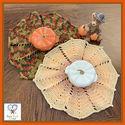 Autumn Leaves Doily