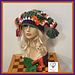 Halloween Sparkle Jester Hat pattern 