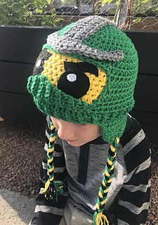 Ninja Hat Pattern By Knitty Momma