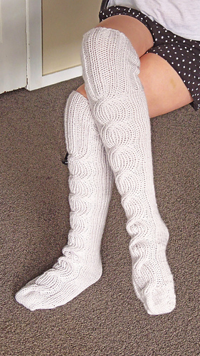 Chunky Socks pattern by Sarah Taylor x