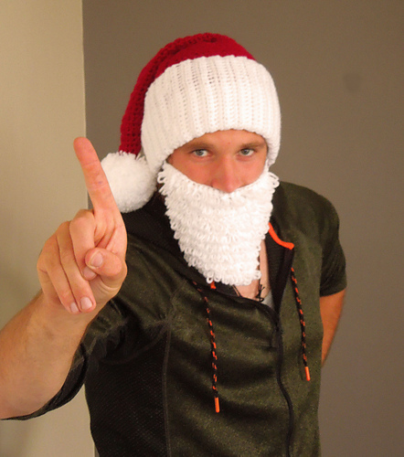 Santa Hat og Beard - Sarah Taylor x