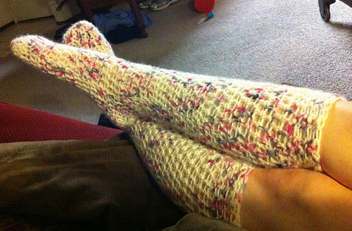 Chunky Knee-High Boot Sock 다른 모습 3