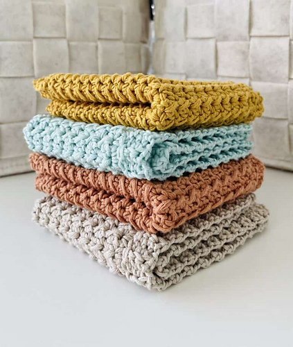 Beach Waves Dishcloth photo 2