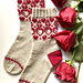 The Sacred Heart socks pattern 