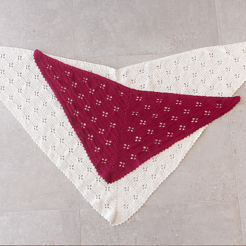 Pointelle Shawl