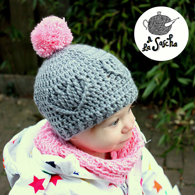 Heart Cable Hat