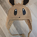 Eevee crochet beanie pattern
