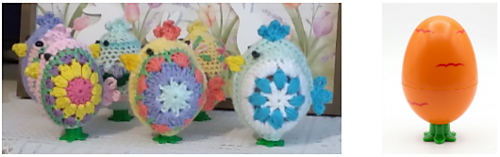 Plastic Easter Egg Covers
