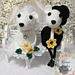 Bride & Groom Mice or Bears pattern
