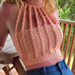 Crochet Twist Crop Top pattern 