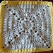 Pyramid Puff Granny Square pattern 