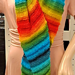 Baktus Scarf Rainbow pattern 