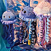 Häkel Qualle - Crochet Jellyfish pattern