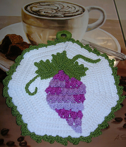 Grape Hot Plate Covers photo 1