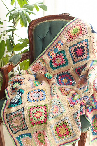 Gå-til Granny Blanket - Say Little Hen