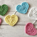 Heart Bunting pattern 