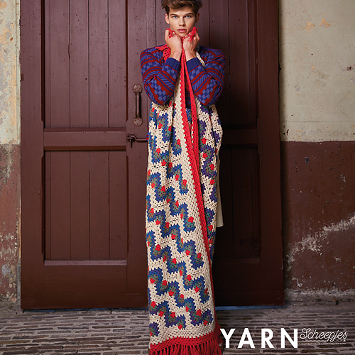 Ravelry Evolution Blanket pattern by Helda Panagary