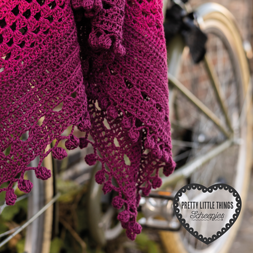 Crochet Bobble Shawl photo 2