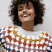 5921-13 Rainbow Granny Sweater pattern 