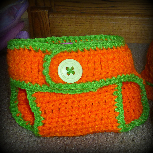 Adjustable diaper cover