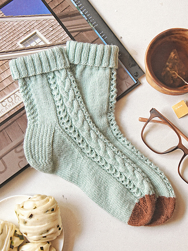 Spring Bun Socks