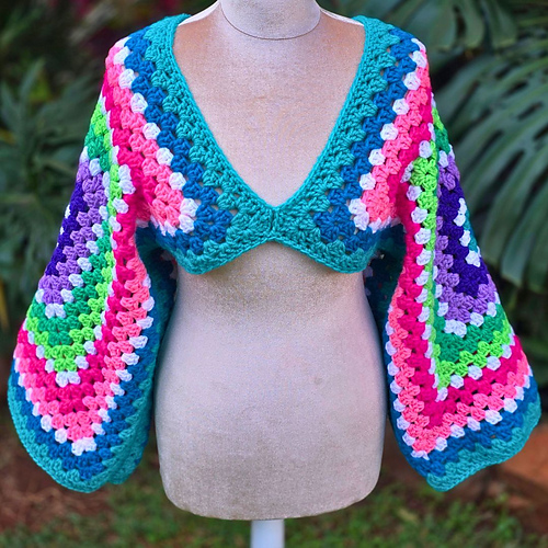 2 Granny Square Sweater photo 5