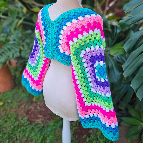 2 Granny Square Sweater photo 3