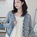 Acacia leaf Cardigan pattern 