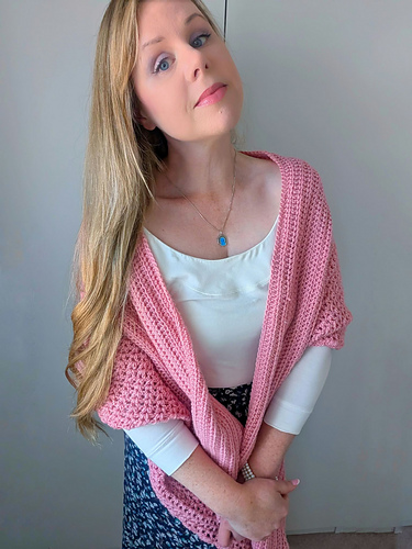 Romantic Rose Shawl