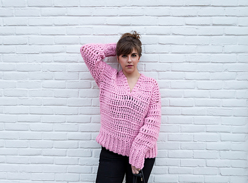 Bubblegum Pullover Sweater photo 3