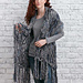 Arm Knit Fringed Wrap photo 3