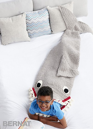 Fintastic Shark Snuggle Sack photo 1