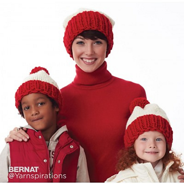 Ravelry: Winter Ready Hats pattern by Bernat Design Studio