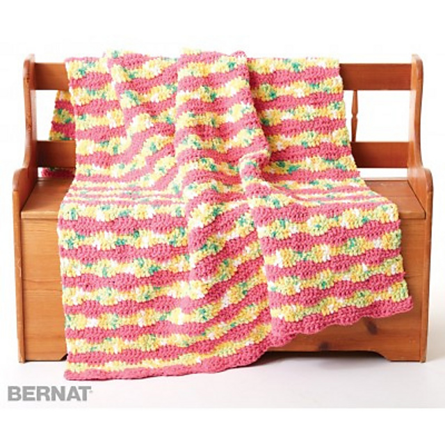 Ravelry Summer Waves Blanket Pattern By Bernat Design Studio Ravelry summer waves blanket pattern by bernat design studio