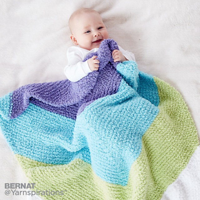 Ravelry baby chevron blanket pattern by yarnspirations design studio