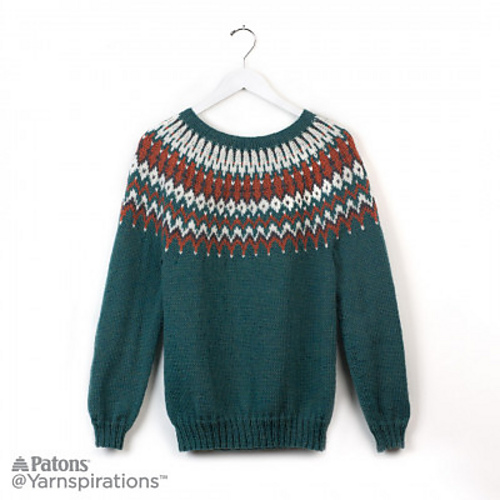 His and Hers Yoke Sweater photo 5