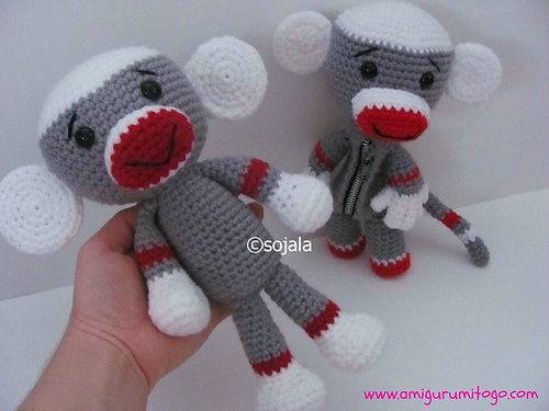 Sock Monkey Doll photo 8