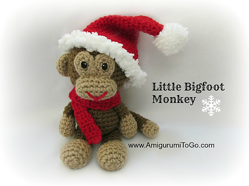 Christmas Hat & Scarf For Teddy Bear photo 4