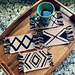 Modern Mug Rugs pattern 