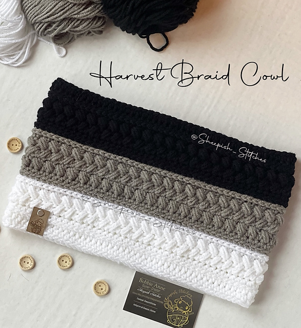 Ravelry: Harvest Braid Cowl pattern by 