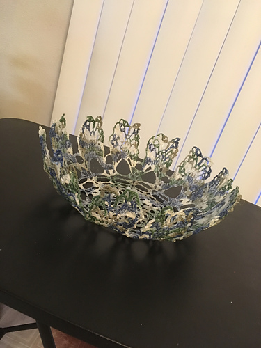 Pineapple Wheel Doily photo 3